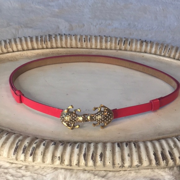 Kate Spade Pearl Encrusted Frog Belt - Picture 3 of 9